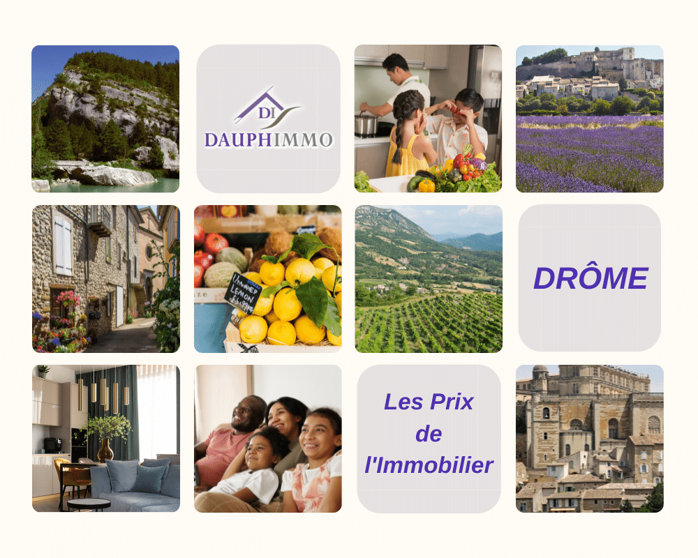 Les prix de l'immobilier dans la Drome 26